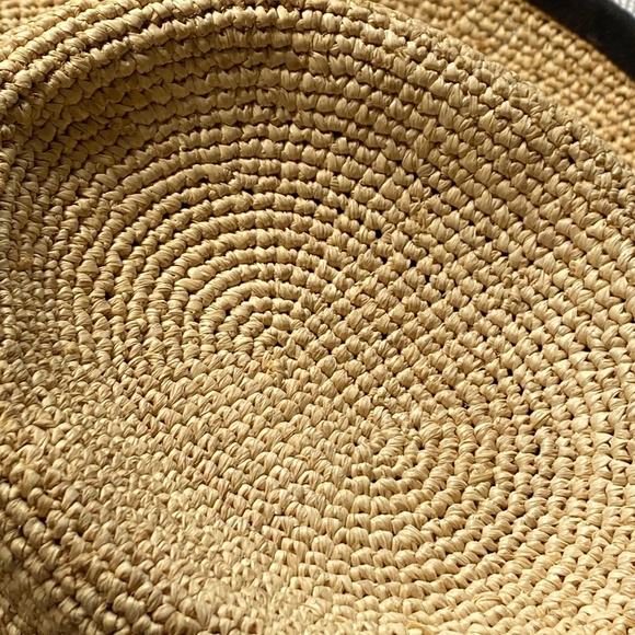 Scala Collezione Vintage Raffia Straw Sun Beach Vacation Resort Hat - Picture 4 of 16